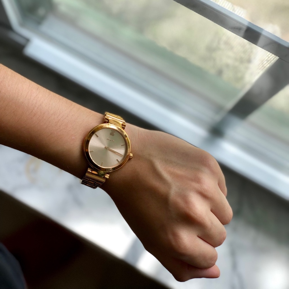 • Rose Gold TOUS Link Watch